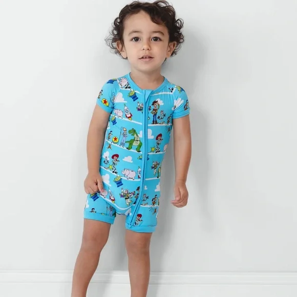 Little Sleepies Toy Story Shorty Zippy 6-12M BNWT Disney Pajamas - Picture 3 of 4